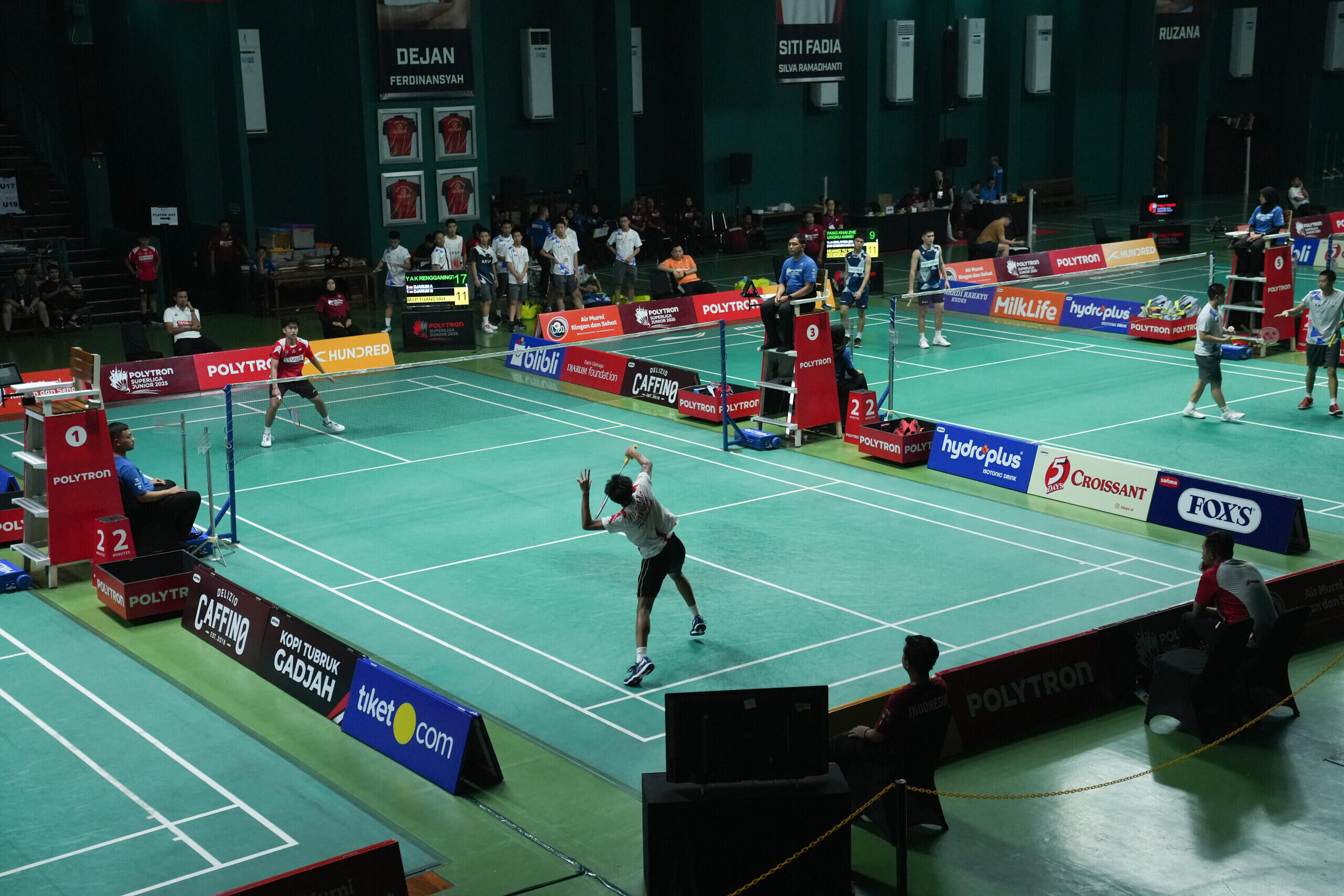 Pertarungan 654 Pebulutangkis Muda Dari 8 Negara di POLYTRON Superliga Junior 2025
