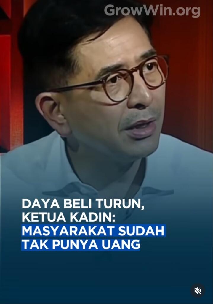 Daya Beli Turun, Pengusaha Sebut Masyarakat Tak Punya Uang 