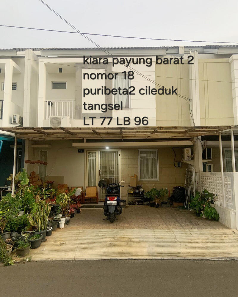 Rumah Dijual di Larangan Kota Tangerang Dekat CBD Ciledug Family Mall