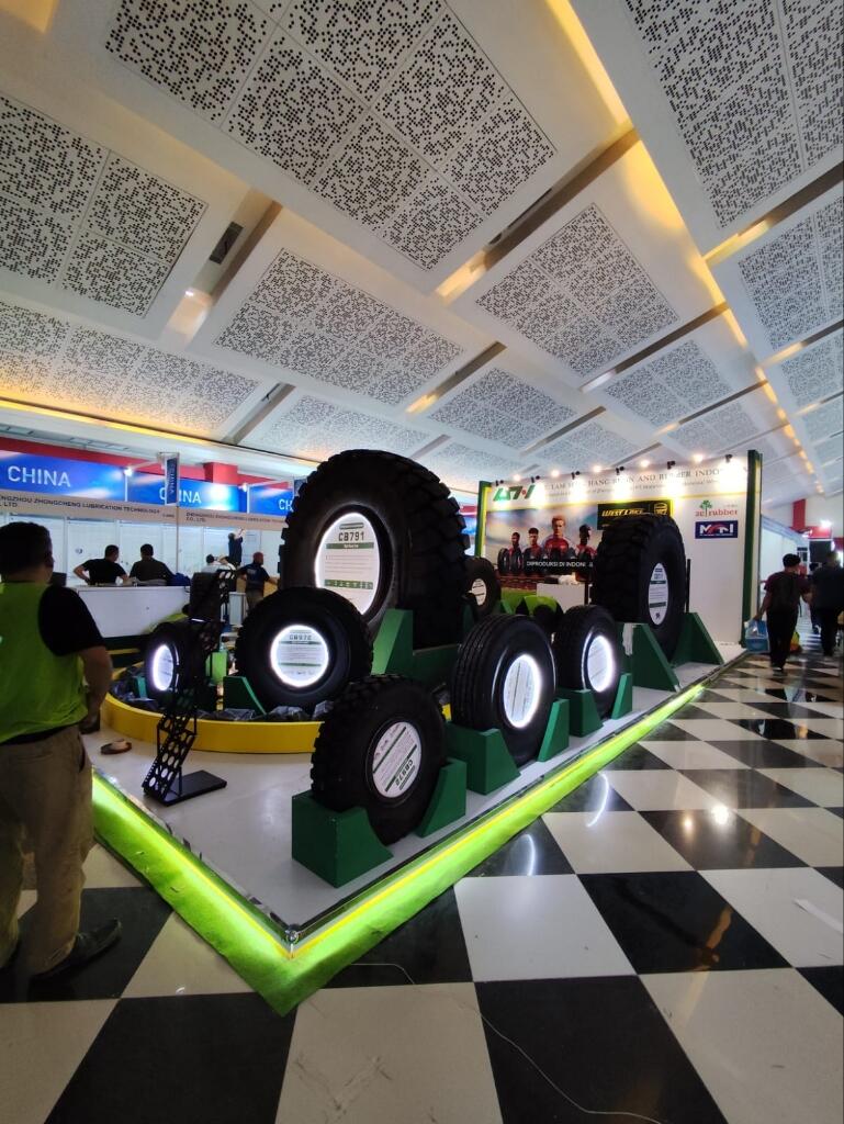 Melalui PT. Lam Seng Hang Ban Westlake dari ZC Rubber hadir di Mining Indonesia 2025