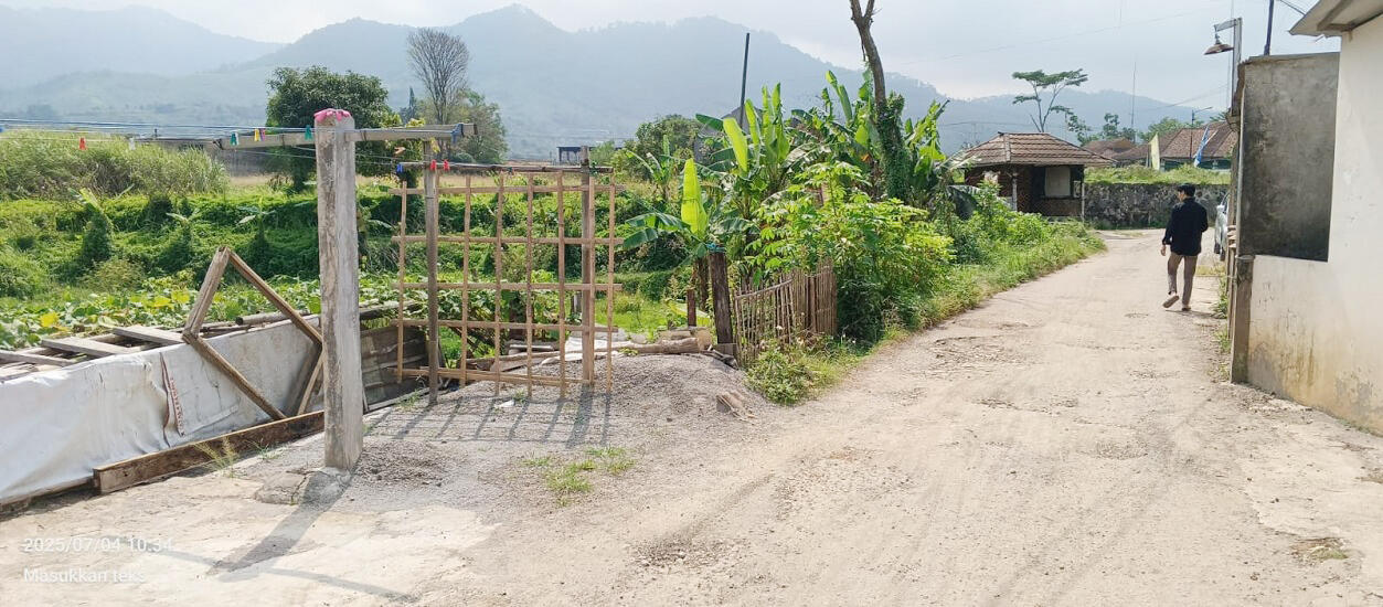 Tanah Dijual 600 m2 di Jl. Raya Nagreg Bandung Dekat Pasar Rebo Nagreg