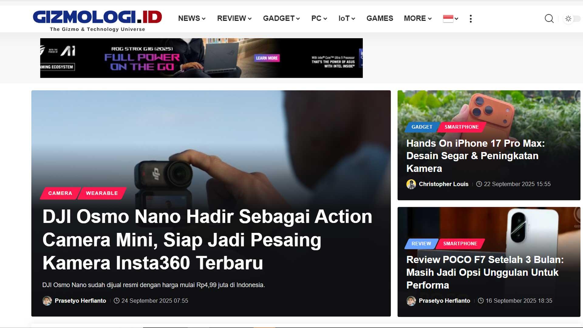 7 Blog Teknologi Populer di Indonesia 2025, Wajib Kamu Ikuti!