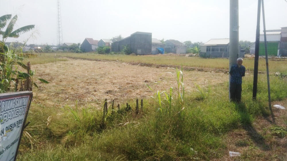 Jual Tanah 2.561 m2 di Menganti Gresik Dekat Pasar Menganti, RS Eka Husada Menganti
