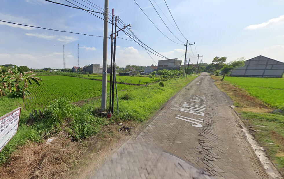 Jual Tanah 2.561 m2 di Menganti Gresik Dekat Pasar Menganti, RS Eka Husada Menganti
