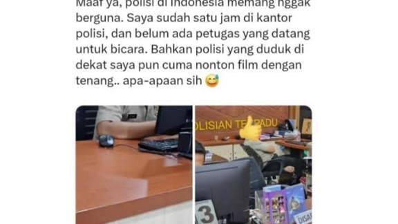 Orang Thailand Kritik Polisi Indonesia: Lapor HP Hilang Dicueki, Ditolong Damkar