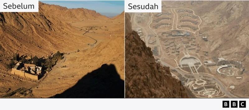 Lokasi Nabi Musa berdialog dengan Allah akan dijadikan resor mewah

