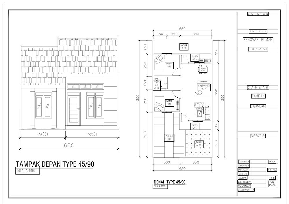 Rumah Dijual di Purwakarta Dekat RS Amira, Pasar Jumat, Toserba Yogya Purwakarta