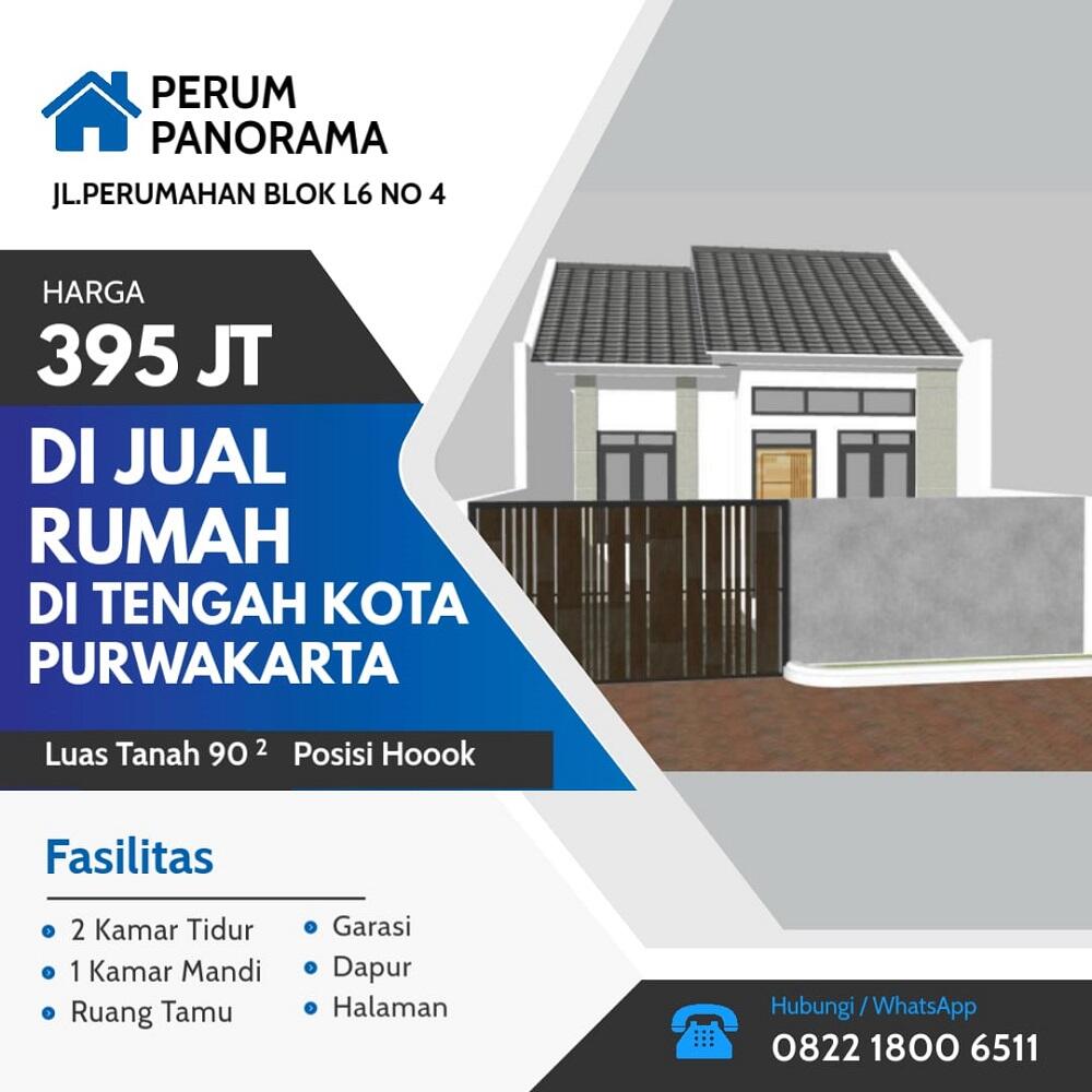 Rumah Dijual di Purwakarta Dekat RS Amira, Pasar Jumat, Toserba Yogya Purwakarta