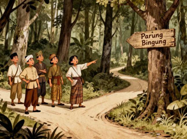 Asal-usul Nama Parung Bingung Depok