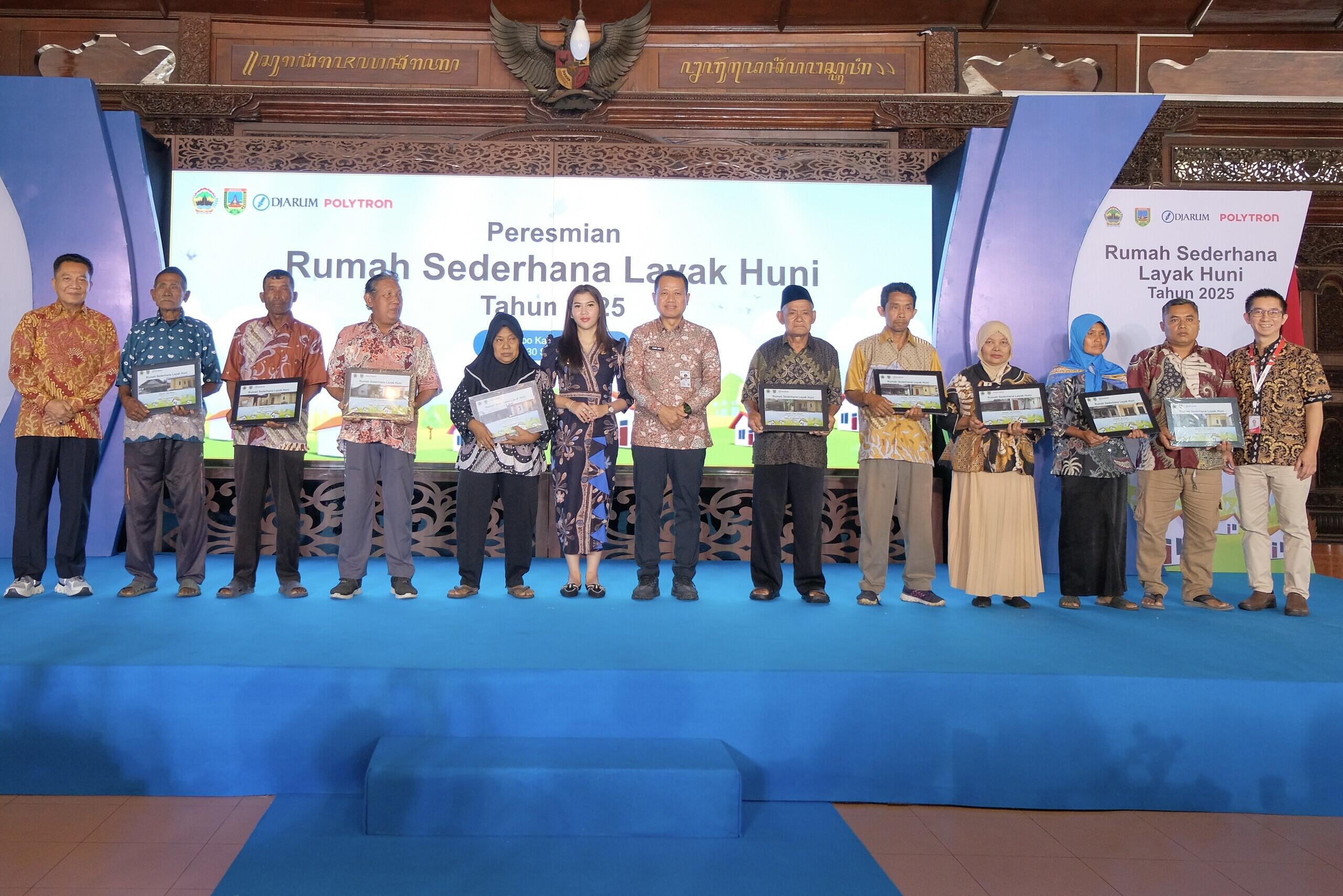 130 Rumah untuk Masyarakat Kudus, Kado Indah dari PT Djarum & Polytron