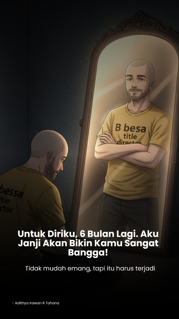 [Diskusi] Untuk Diriku, 6 Bulan Lagi, Gue Janji Bikin Lo Bangga