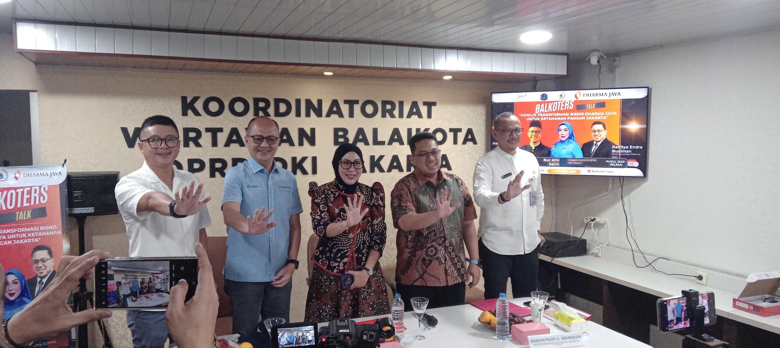 DPRD Jakarta Dukung Transformasi Bisnis Dharma Jaya untuk Perkuat Ketahanan Pangan