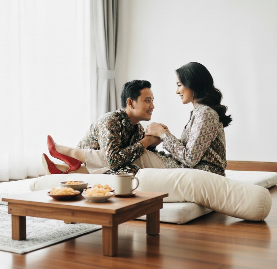 3 Manfaat Istri Dipangku Oleh Suami