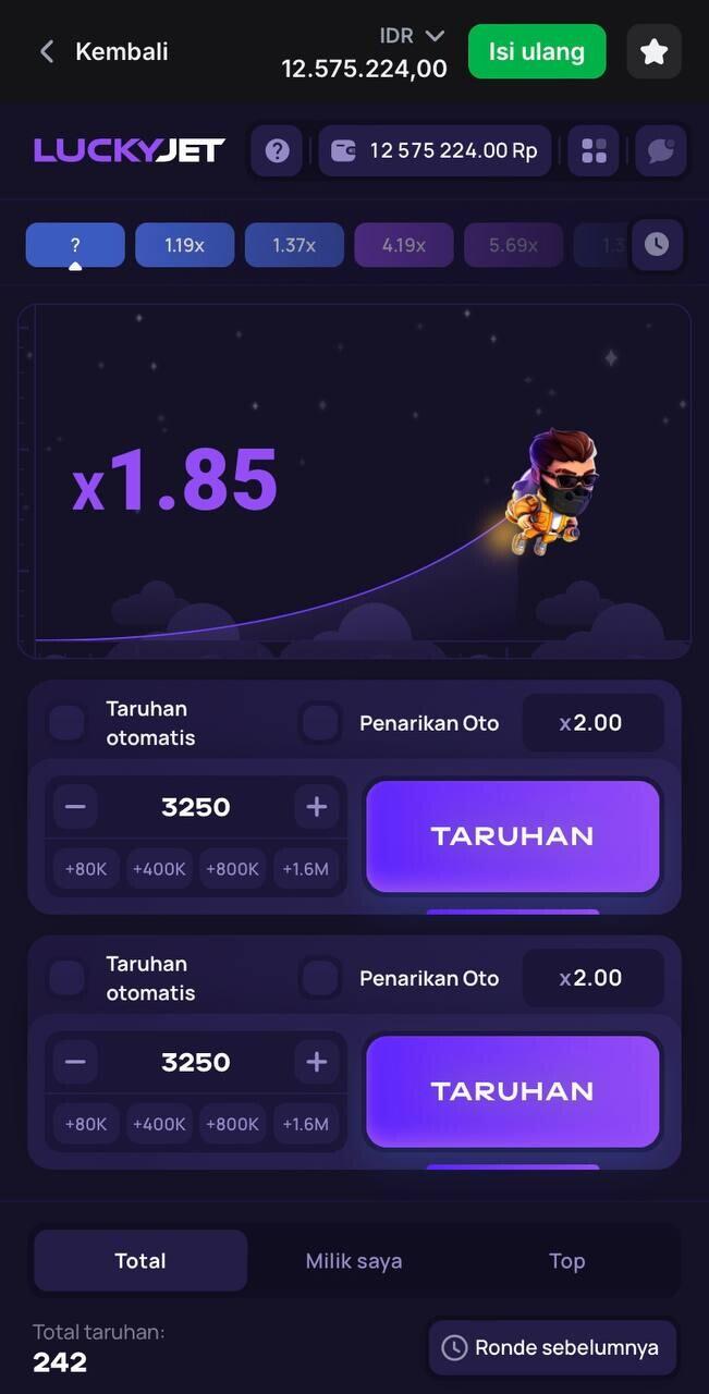 Baru Coba Lucky Jet, Ternyata Seru Juga 😄