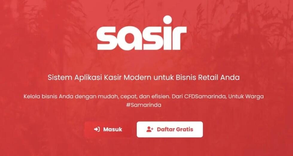 Aplikasi SASIR - Samarinda Kasir Hadir Jadi Solusi UMKM Lokal