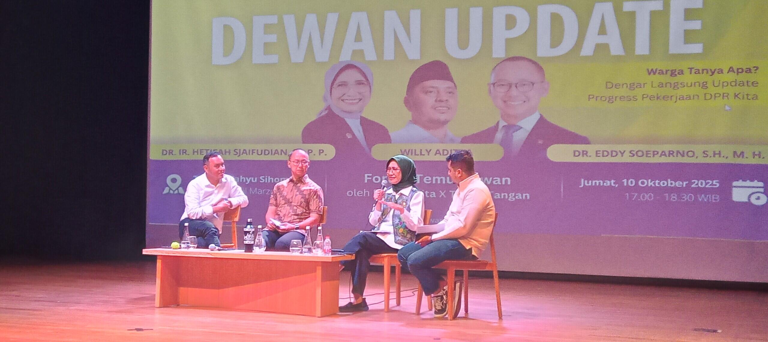 Anggota DPR dan MPR RI Sampaikan Isu Pendidikan, Kesejahteraan, dan Infrastruktur 