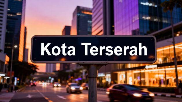 Nama kata kota yang paling sering disebut oleh warga indonesia,