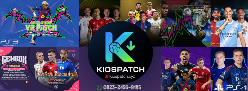 Jasa Update Patch Bola PES (PS3 &amp; PS4 HEN) Terlengkap - Kiospatch