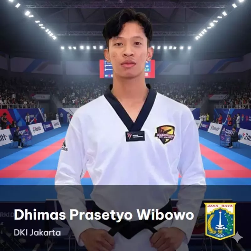 Laga Seru Pembuka Taekwondo, di PON Bela Diri Jakarta Ungguli Jabar