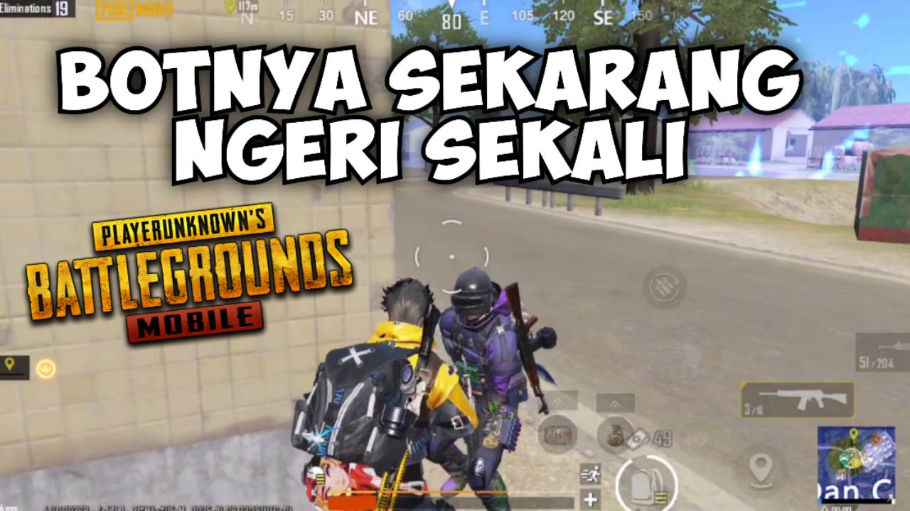 &#91;Video&#93; (Solo vs Squad) Botnya Sekarang Ngeri Sekali - PUBG MOBILE