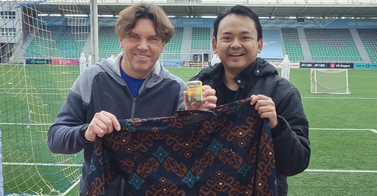 ARYA PRADANA BUDIARTO DAN ROMAN PILIPCHUK AROMA INDONESIA DI FC CHELYABINSK RUSIA