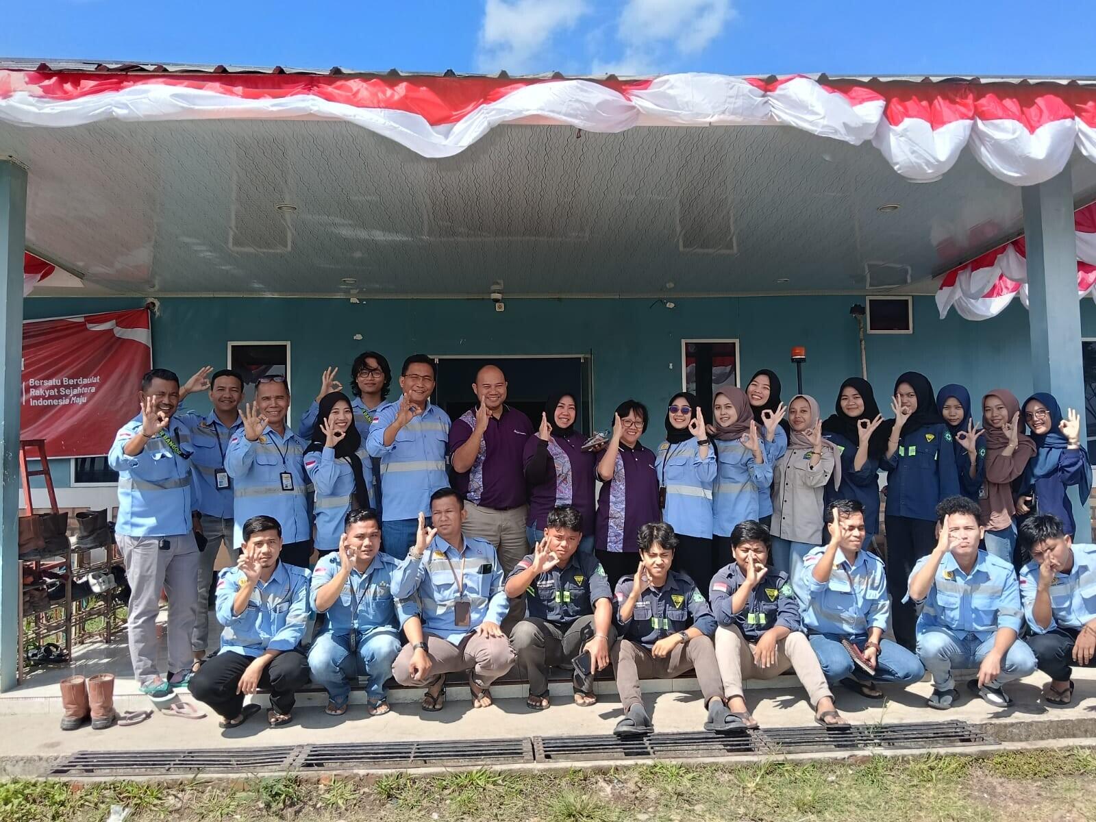 Mahasiswa BINUS Belajar di Jantung Tambang PT Bara Anugrah Sejahtera