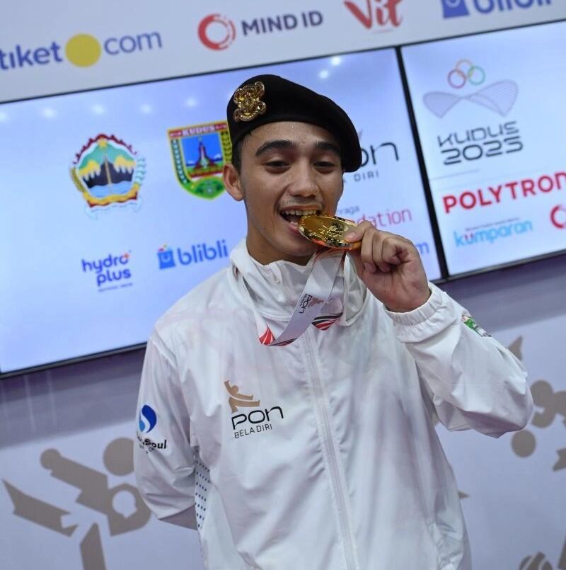 &#91;PON 2025&#93; Emas Pertama Banten Datang dari Arena Taekwondo