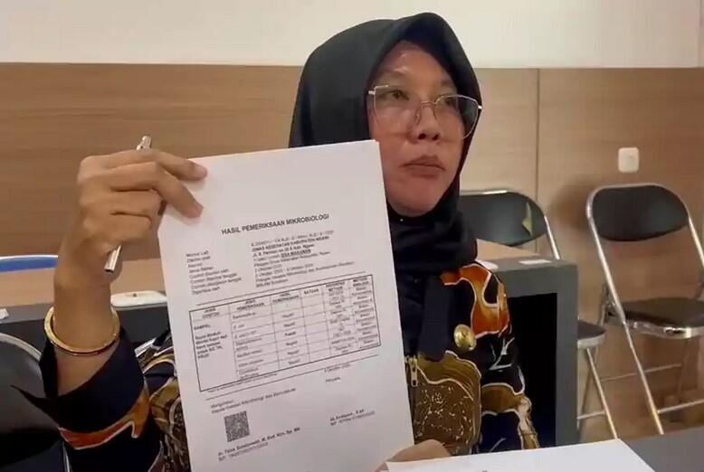 Dua Menu MBG SMKN 1 Sine Ngawi Positif Mengandung Bakteri