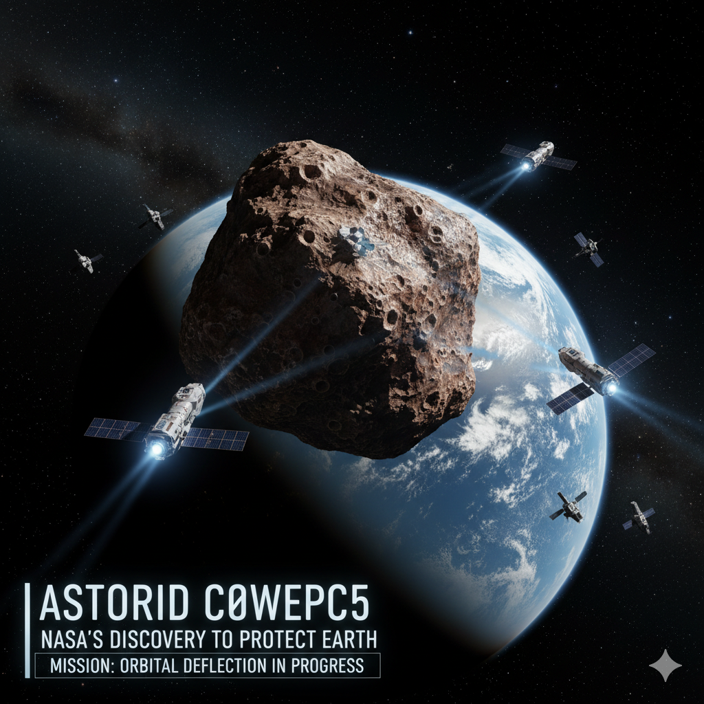 Asteroid C0WEPC5 : Temuan NASA untuk Melindungi Bumi