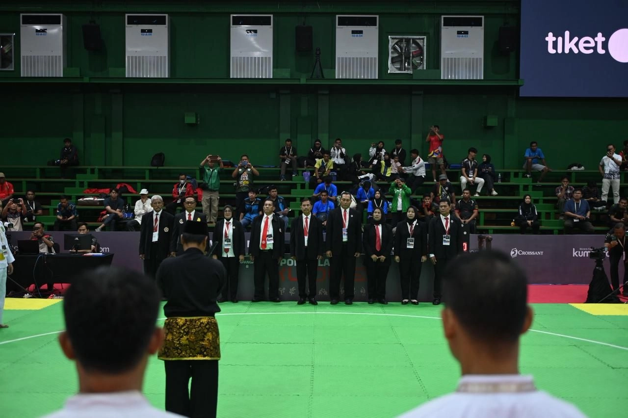 Tradisi Buka Gelanggang Jadi Pembuka Pertandingan Pencak Silat