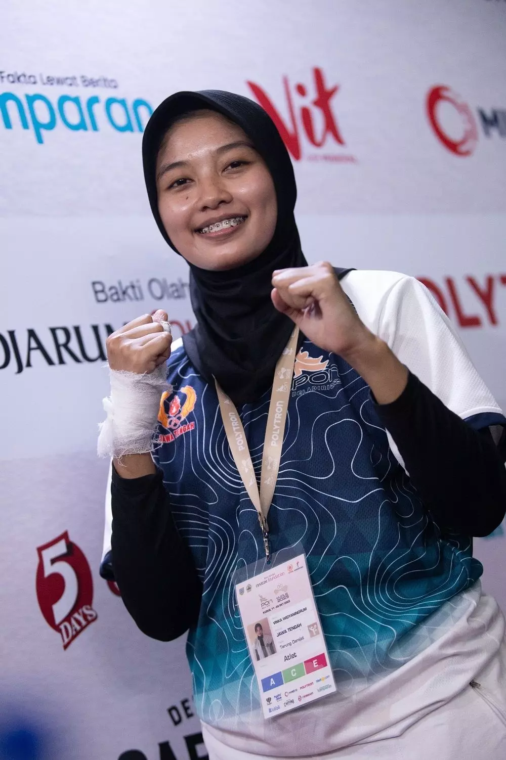 Vinka Widyaningrum, Atlet Kudus Pertama yang Raih Emas