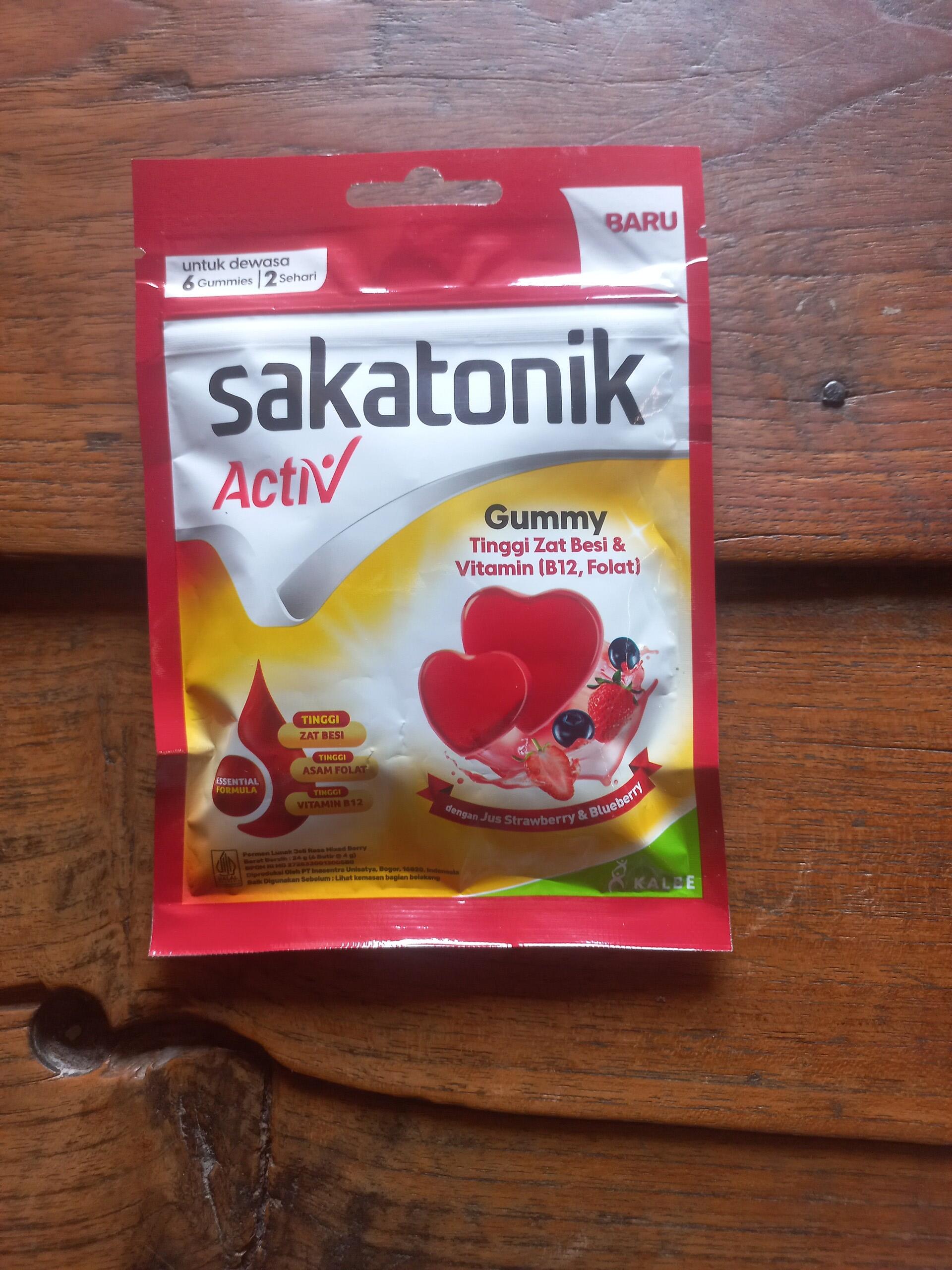 Review Jujur Permen Zat Besi Sakatonik Activ Gummy