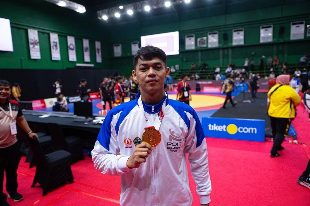 Hildan Pramuji Persembahkan Emas untuk Jateng Lewat Cabor Sambo
