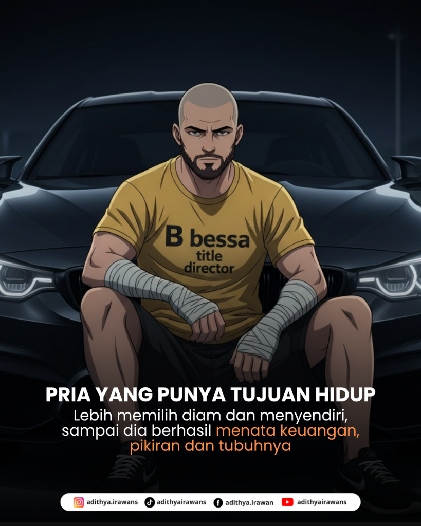 &#91;Serius&#93; Pria Sejati Bukan yang Banyak Bicara, Tapi yang Sibuk Menata Diri dalam Diam