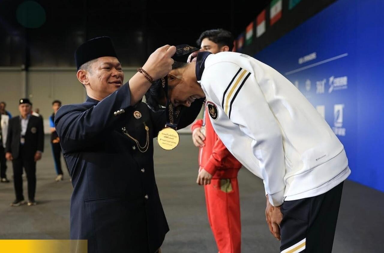 Pencak Silat Berikan Sumbangan Emas Pertama Indonesia di Asian Youth Games 2025