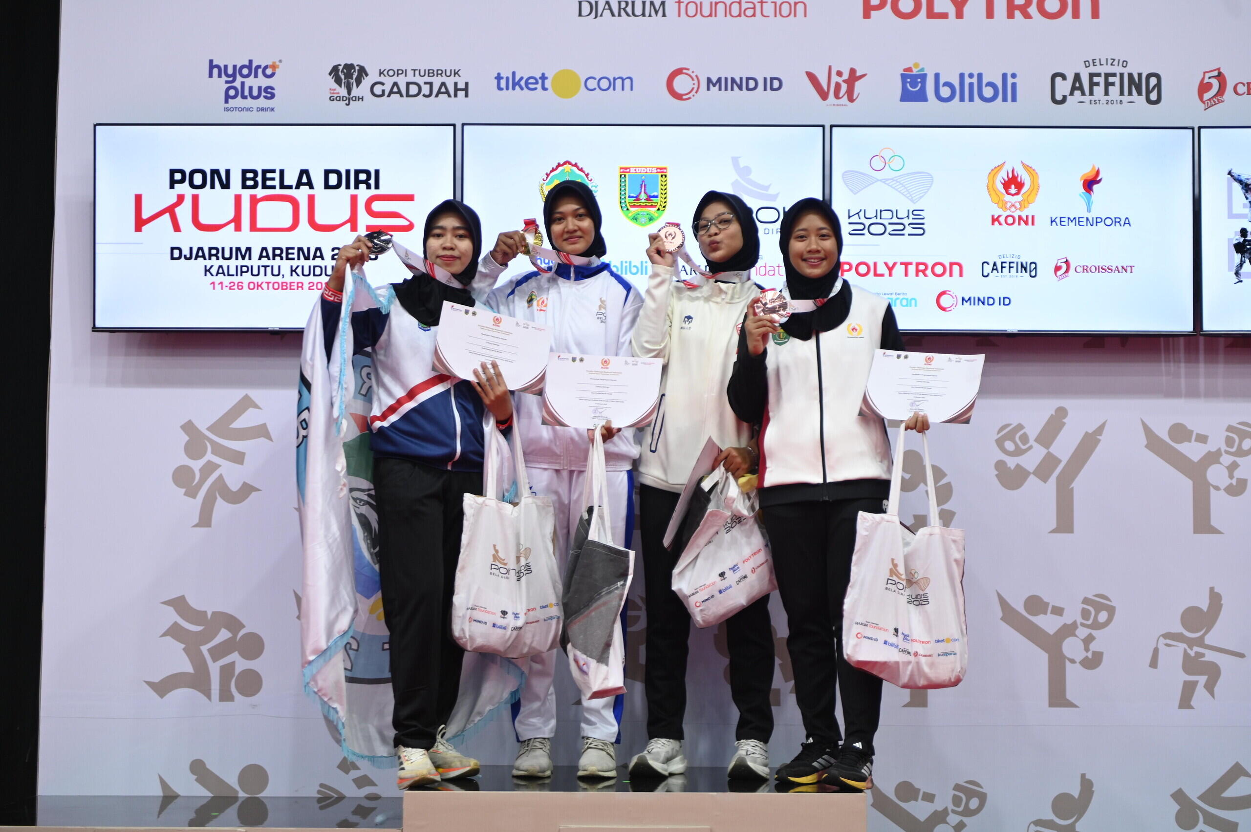 7 dari 10 Cabor PON Bela Diri telah Rampung, Jateng Kuasai Sambo & Pencak Silat