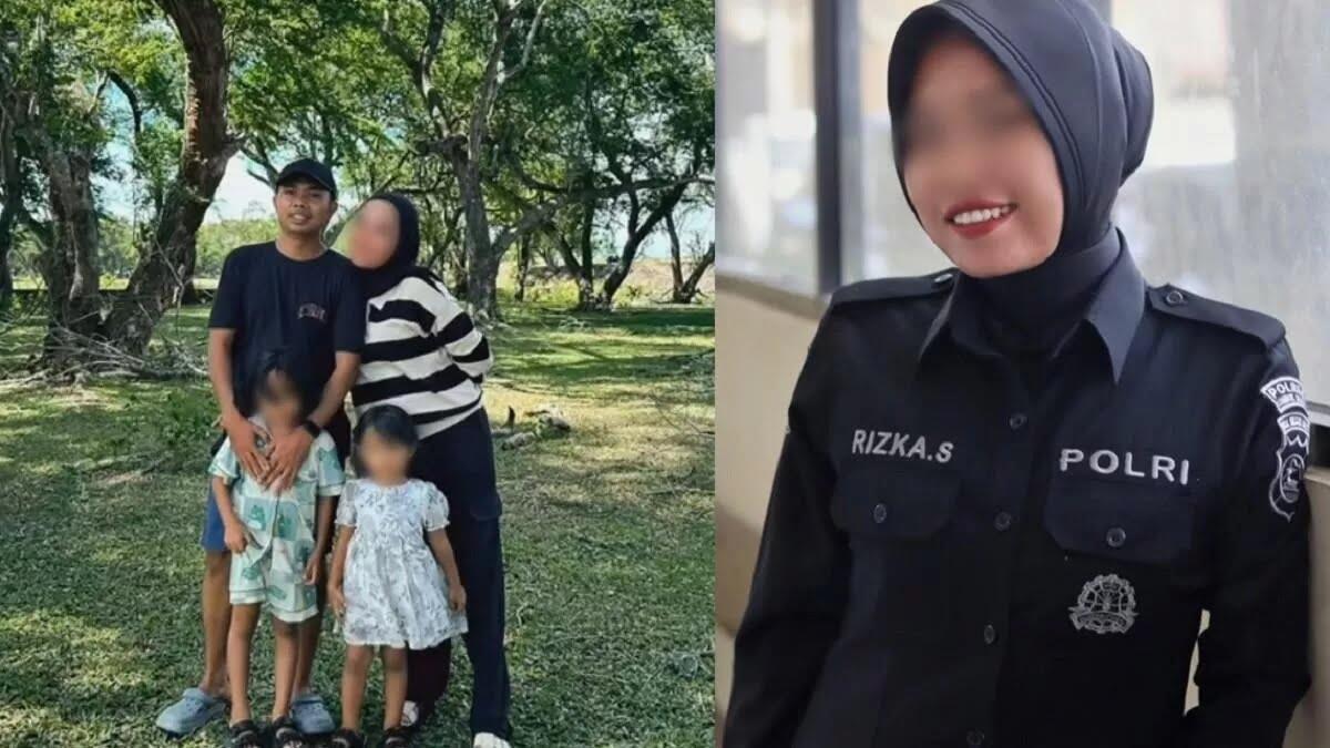 Briptu Rizka Dibantu Ayah Ibunya di Kasus Pembunuhan Suaminya Brigadir Esco