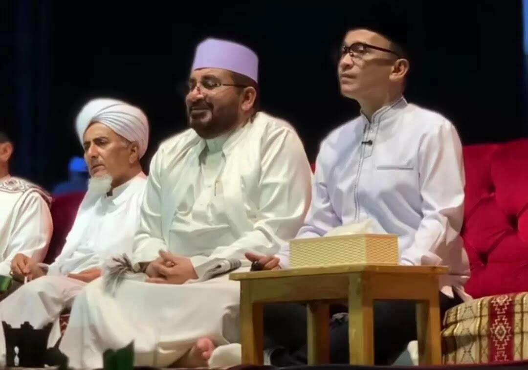 Momen Ruben Onsu Gemetar Saat Bertemu Habib Umar dan Curhat Perjalanan Mualafnya