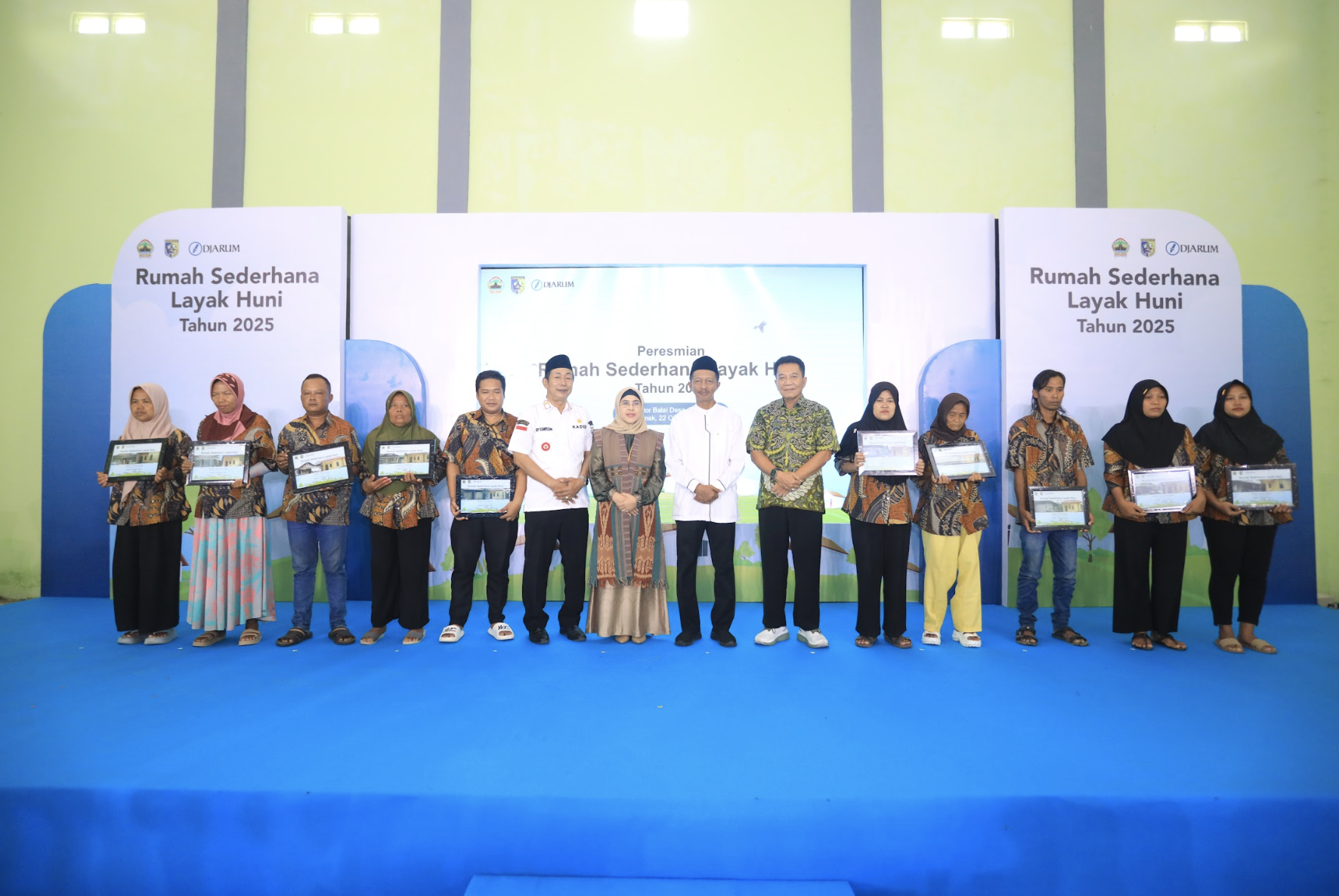 Djarum Bedah 10 Rumah di Demak, Hidup Warga Makin Nyaman