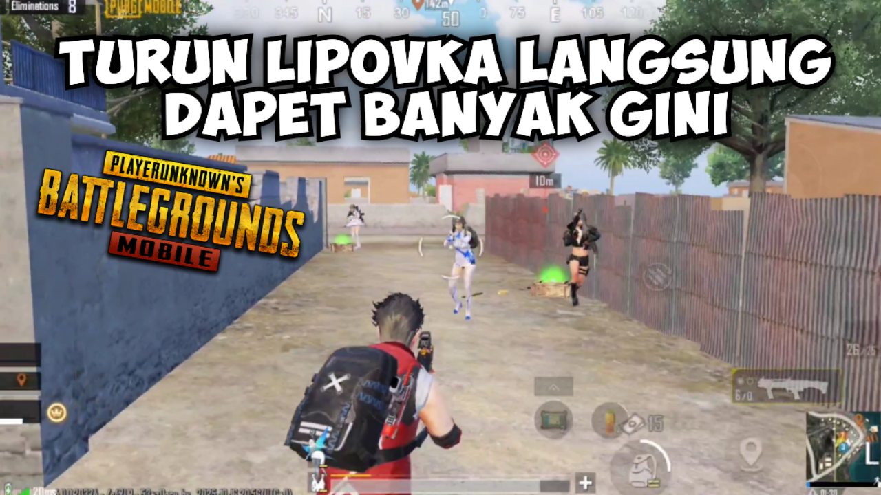 &#91;Video&#93; Turun Lipovka Langsung Dapet Banyak Gini - PUBG MOBILE
