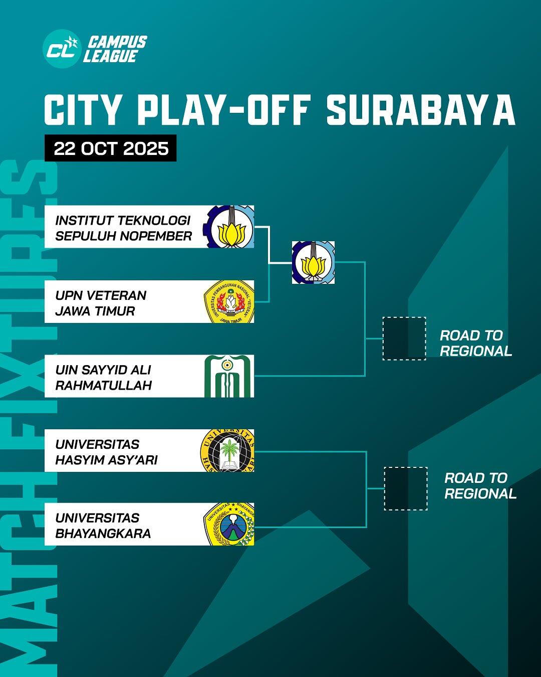 ITS Melaju ke Semifinal, Tantang UIN di City Playoff Surabaya