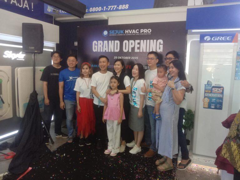 Sejuk HVAC PRO Indonesia Hadirkan Solusi Pendingin Udara Profesional Ramah Lingkungan