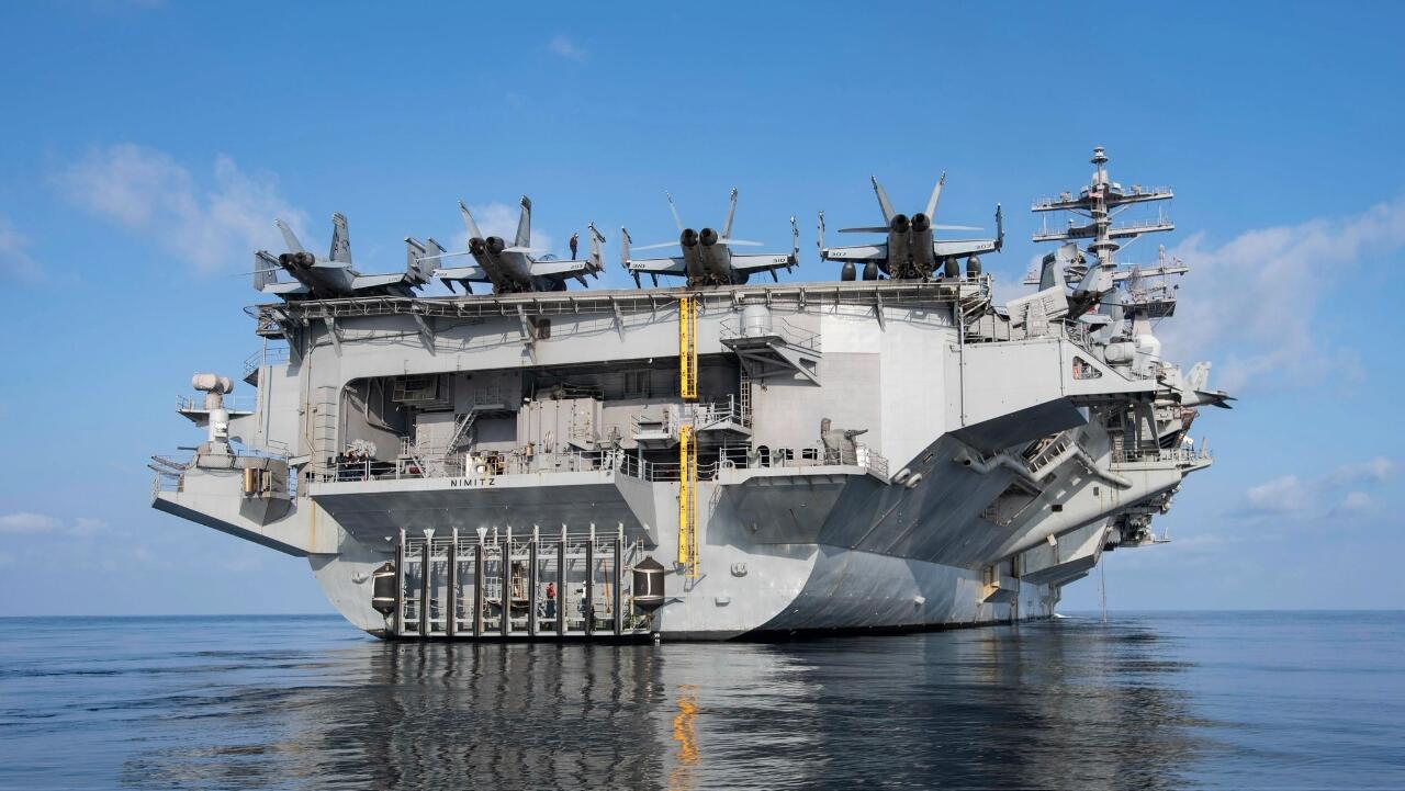 Kapal Induk USS Nimitz Kehilangan Sea Hawk dan Super Hornet dalam 30 Menit