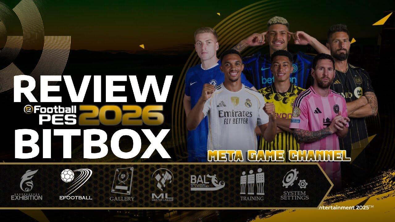PES 2024 - 2025 PS3 BitBox Patch Rev. 1.0 PKG HEN CFW (Update Terbaru)