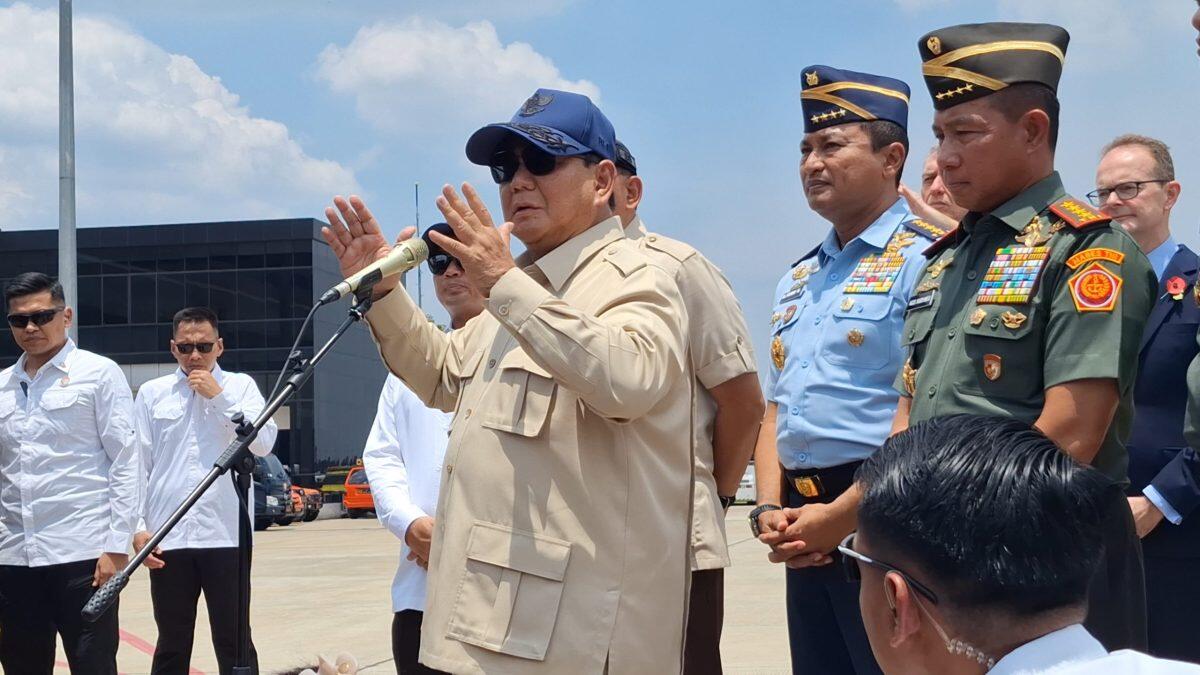 TNI AU Terima Airbus A400M, Prabowo Fokuskan pada Misi Kemanusiaan