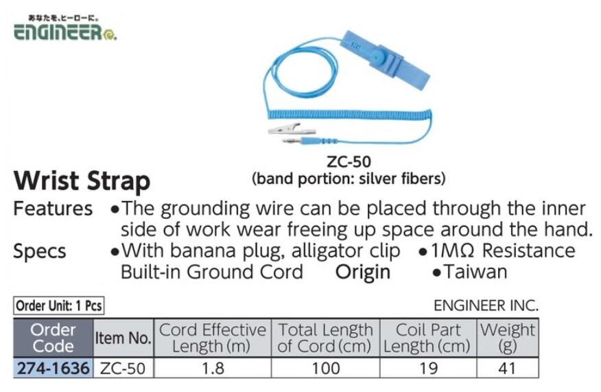 Wrist Strap ENGINEER ZC-50