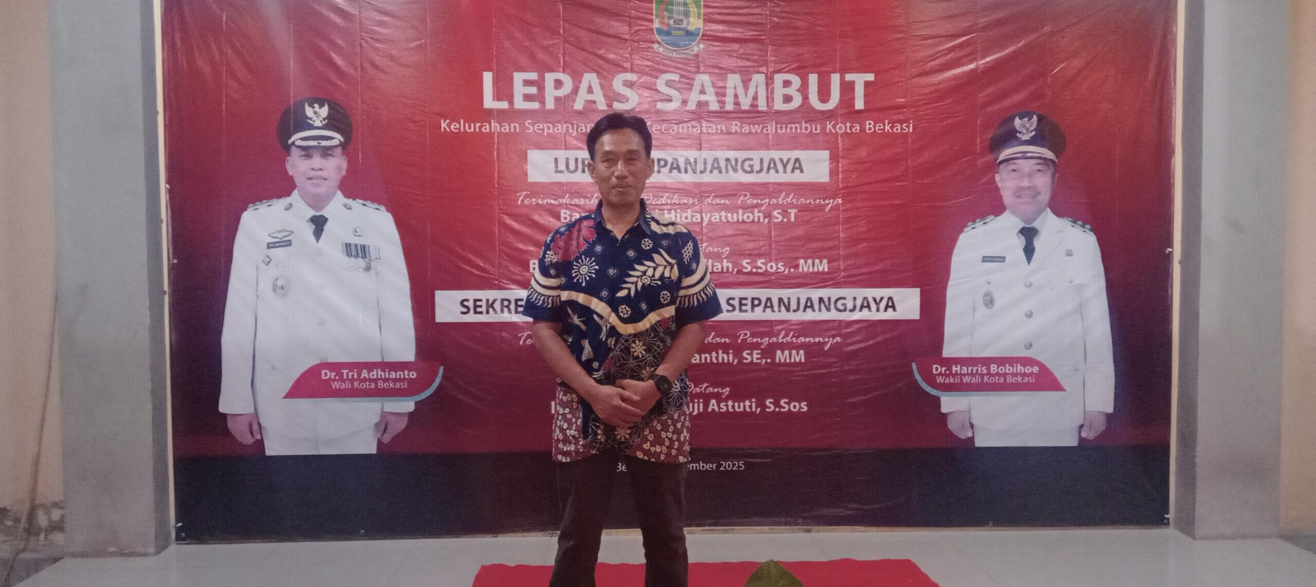 Lurah Baru Sepanjangjaya, Djunaidi Abdillah Siap Lanjutkan Program dan Kolaborasi