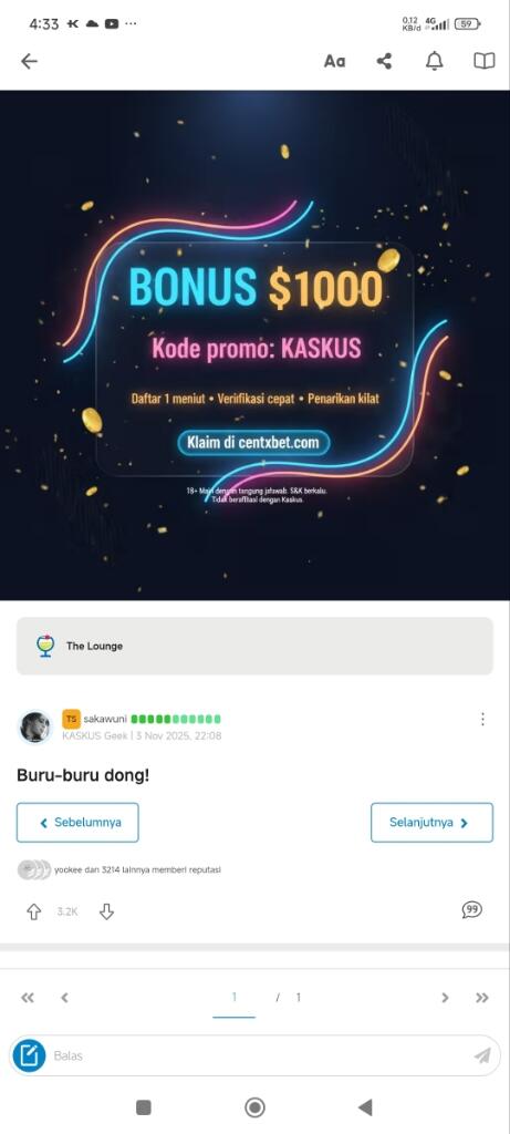 Kaskus Darurat Scam