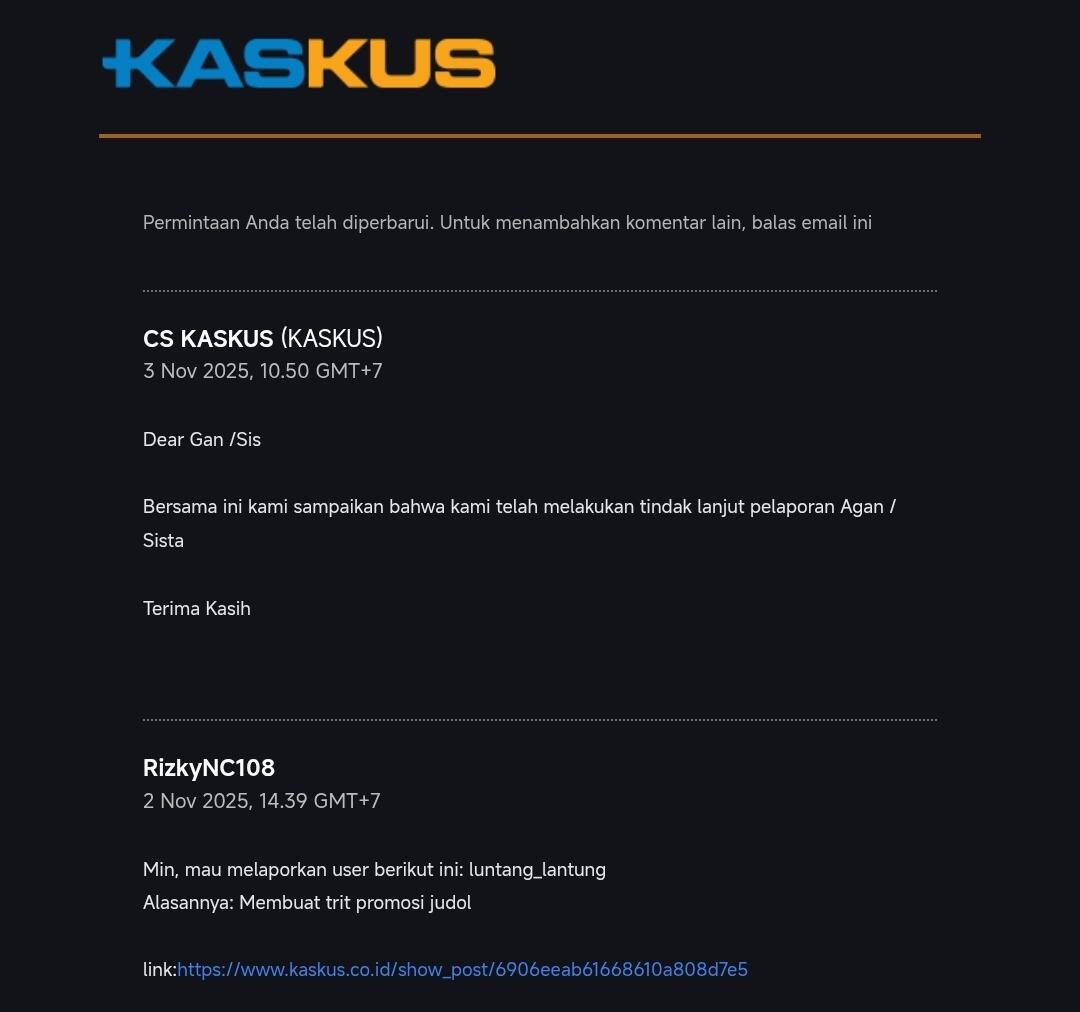 Kaskus Darurat Scam