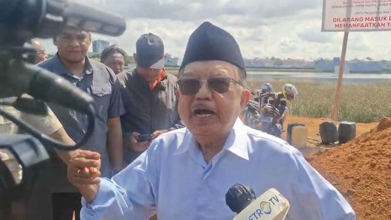 Jusuf Kalla Ngamuk Lahannya ‘Dirampok’: Jangan Main-Main di Makassar